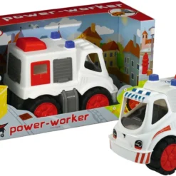 BIG Power Worker Midi Ambulance Zandbakspeelgoed -Peuter Plezier Verkoopwinkel big power worker ambulance 56831 3