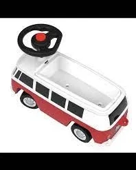 Big Baby VW T1 Red Loopauto Bobby Car -Peuter Plezier Verkoopwinkel big big baby vw t1 rood loopauto 4