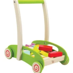 Duwkar – Blokkenkar Block & Roll -Peuter Plezier Verkoopwinkel blokkenkar hape e0371 2