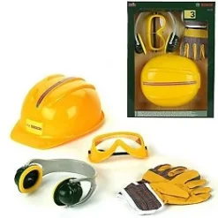 Bosch Veiligheidsset Werkman 4-dlg Kindergereedschap -Peuter Plezier Verkoopwinkel bosch werkman veiligheidsset theo klein 8537 1 1