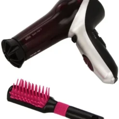 Fohn Set Braun Satin Hair 7 Met Borstel