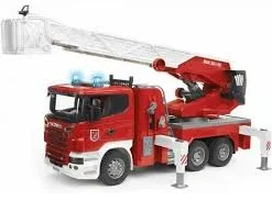 Bruder 3590 Scania Brandweerwagen Ladderwagen -Peuter Plezier Verkoopwinkel bruder 3590 brandweerauro ladderwagen brandweerwagen 1