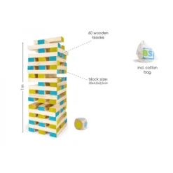 BSToys GA277 Large Tower Gigantische Toren -Peuter Plezier Verkoopwinkel buitenspeel grote toren jenga ga277 2