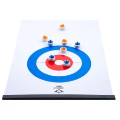 Curling/Sjoelen 2-in-1 Shuffleboard 180×39 Cm. 10 Curling/Sjoelen 2-in-1 Shuffleboard 180×39 Cm. -Peuter Plezier Verkoopwinkel curling shuffleboard sjoelen 2 in 1 3