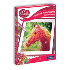Diamond Painting Paard Sentosphere Knutselpakket -Peuter Plezier Verkoopwinkel diamond canvas paard knutselpakket sentosphere 322024 1