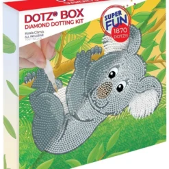 Diamond Dotz Koala Climb 22x22cm. DiamondPainting -Peuter Plezier Verkoopwinkel diamond dotz koala 3