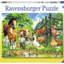 Dierenbijeenkomst Puzzel Ravensburger 100 Stukjes XXL