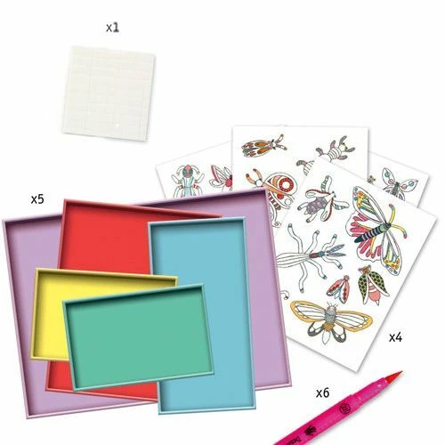 Djeco Kleur- En Knutselset Insectenkabinet 4 Djeco Kleur- En Knutselset Insectenkabinet - Image 2