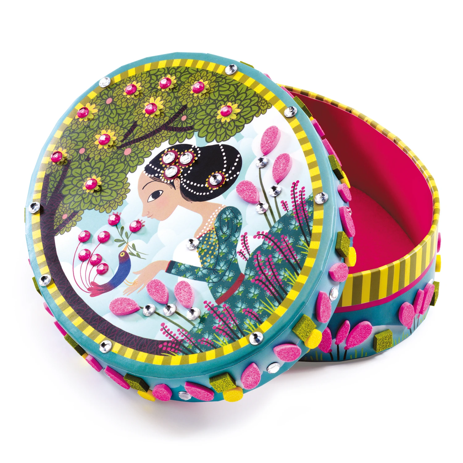 Djeco DIY Doosje-Versieren Kleine-geheimen-sieradendoosje-maken 7 Djeco DIY Doosje-Versieren Kleine-geheimen-sieradendoosje-maken - Afbeelding 5