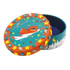 Djeco Doosje Versieren Superhelden DIY -Peuter Plezier Verkoopwinkel djeco diy doosje versieren superhelden 1