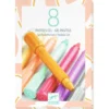 Djeco Gelstiften 8 Pastel-kleuren -Peuter Plezier Verkoopwinkel djeco fijnpunters pastel