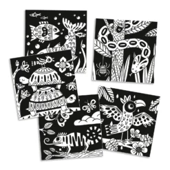 Djeco Fluwelen Kleurplaten Beestjes Knutselset -Peuter Plezier Verkoopwinkel djeco fluwelen kleurplaten beestjes 2