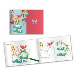 Djeco Knutselset Feetjes Trekpoppen Kleur-knutselpakket -Peuter Plezier Verkoopwinkel djeco knutselpakket feetjes 5