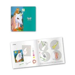 Djeco Knutselpakket Magische Manen -Peuter Plezier Verkoopwinkel djeco knutselpakket magische manen 1