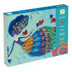 Djeco Knutselset Quilling Wervelend Haar En Petticoats