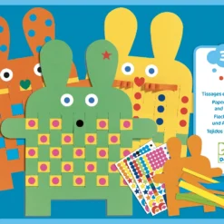 Djeco Knutselpakket Konijnen Vlechten