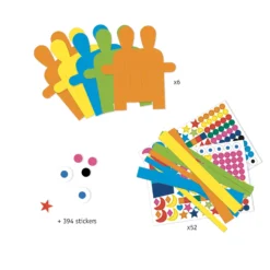 Djeco Knutselpakket Konijnen Vlechten -Peuter Plezier Verkoopwinkel djeco konijnen weven 2