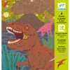 Djeco Kraskaarten Dinosaurussen Knutselset -Peuter Plezier Verkoopwinkel djeco kraskaarten dinosauriers