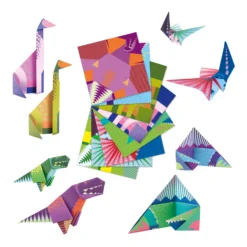 Djeco Origami Dinosaurussen Knutselset -Peuter Plezier Verkoopwinkel djeco origami dinosaurussen 2