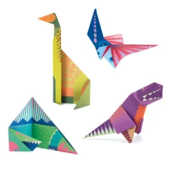 Djeco Origami Dinosaurussen Knutselset -Peuter Plezier Verkoopwinkel djeco origami dinosaurussen 4