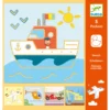Djeco Tekensjablonen Transport&Costickers -Peuter Plezier Verkoopwinkel djeco tekensjablonen transport c0