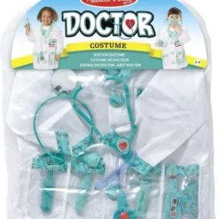 Melissa & Doug Wegwerker Bouwvakker Verkleedkleren Constructionworker -Peuter Plezier Verkoopwinkel doktersset doktersjas verkleedkleding melissadoug speelactief.nl 1