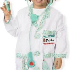 Melissa & Doug Doktersset Verkleedkleren Dokter Meliss&Doug 8 Melissa & Doug Doktersset Verkleedkleren Dokter Meliss&Doug -Peuter Plezier Verkoopwinkel doktersset doktersjas verkleedkleding melissadoug speelactief.nl 2