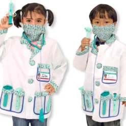 Melissa & Doug Doktersset Verkleedkleren Dokter Meliss&Doug 9 Melissa & Doug Doktersset Verkleedkleren Dokter Meliss&Doug -Peuter Plezier Verkoopwinkel doktersset doktersjas verkleedkleding melissadoug speelactief.nl 3