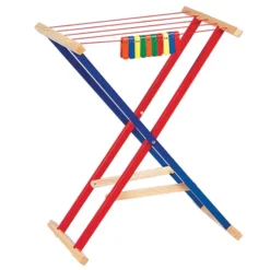 Droogrek Met Wasknijpers -Peuter Plezier Verkoopwinkel droogrek met wasknijpers santoys f5259 1