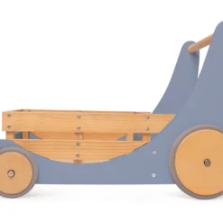 Kinderfeets Cargo Walker Duwkar En Speelgoedkist In 1. 9 Kinderfeets Cargo Walker Duwkar En Speelgoedkist In 1. -Peuter Plezier Verkoopwinkel duwkar kinderfeets cargo walker blauw 1 1
