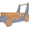 Kinderfeets Cargo Walker Duwkar En Speelgoedkist In 1. -Peuter Plezier Verkoopwinkel duwkar kinderfeets cargo walker blauw