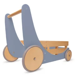 Kinderfeets Cargo Walker Duwkar En Speelgoedkist In 1. 10 Kinderfeets Cargo Walker Duwkar En Speelgoedkist In 1. -Peuter Plezier Verkoopwinkel duwkar kinderfeets cargo walker blauw 3