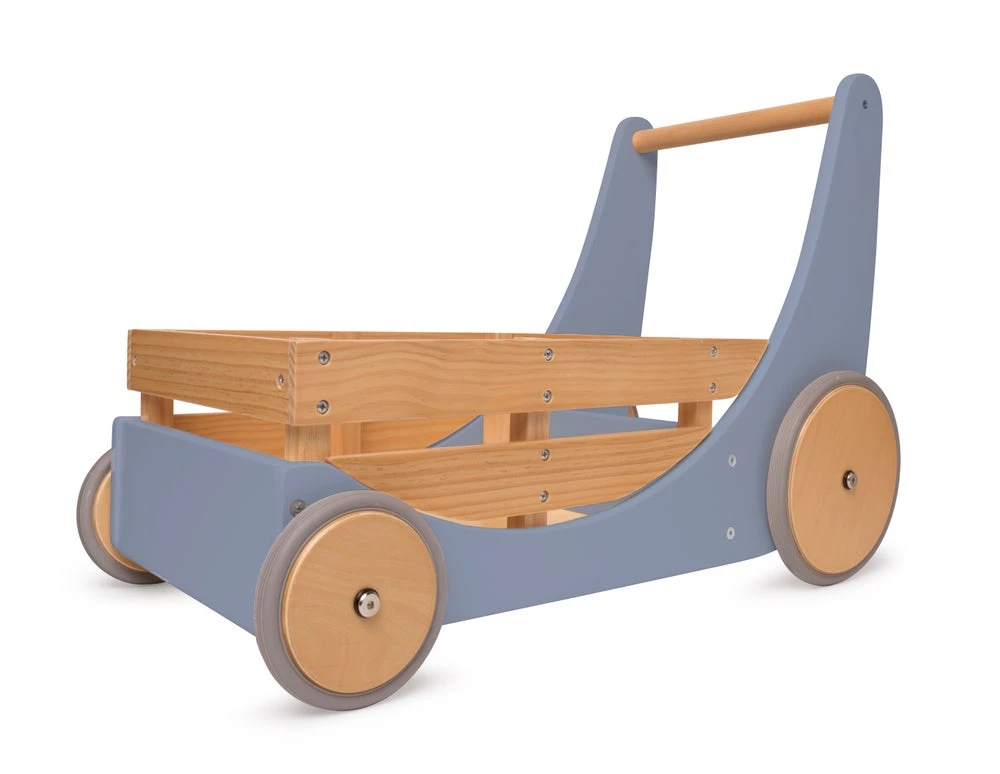 Kinderfeets Cargo Walker Duwkar En Speelgoedkist In 1. 3 Kinderfeets Cargo Walker Duwkar En Speelgoedkist In 1.