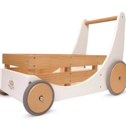 Kinderfeets Cargo Walker Wit Duwkar En Speelgoedkist In 1.