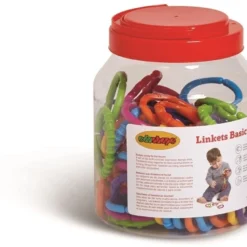 Edushape Koppelstukken 66 Stuks In Pot 7 Edushape Koppelstukken 66 Stuks In Pot -Peuter Plezier Verkoopwinkel edushape koppelstukken basis 66 stuks pot 1 1