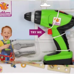 Eichhorn Constructor Accuschroevendraaier Kindergereedschap -Peuter Plezier Verkoopwinkel eichhorn accuschroemachine contstructor kindergereedschap 1