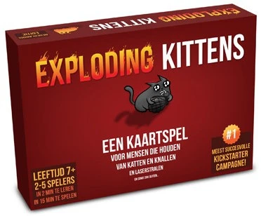 Exploding Kittens Kaartspel 3 Exploding Kittens Kaartspel