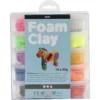 Foam Clay 10 X 35 G.boetseermateriaal -Peuter Plezier Verkoopwinkel foam clay set 10x35g. 2