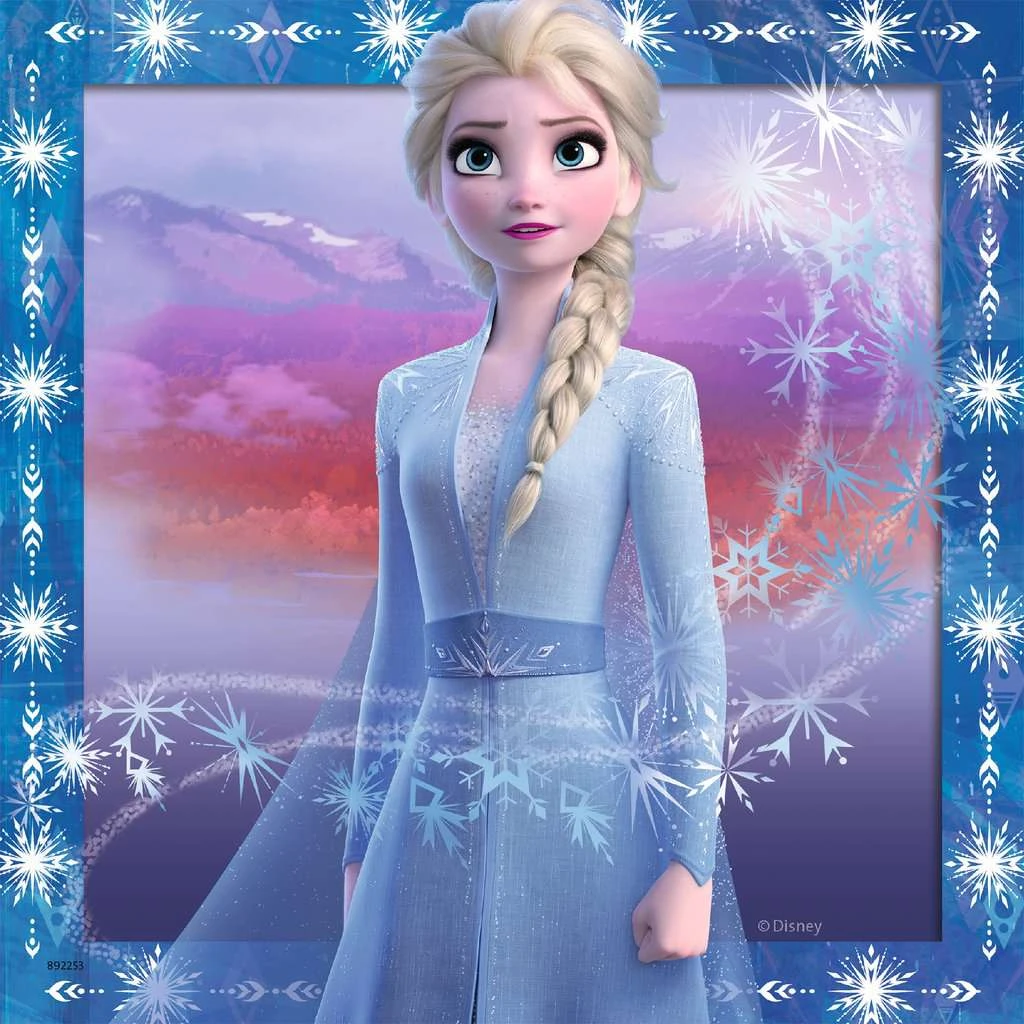 Frozen II De Reis Begint Puzzelbox Ravensburger 3×49 Stukjes 5 Frozen II De Reis Begint Puzzelbox Ravensburger 3×49 Stukjes - Image 3