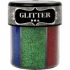 Glitter 6 Kleuren – 6 X 13 G. -Peuter Plezier Verkoopwinkel glitter 6 kleuren assorti 28429