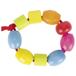 Houten Kralen Kleur Color In Pot Rijgkralen Goki -Peuter Plezier Verkoopwinkel goki houten kralen color kleur rijgkralen 2