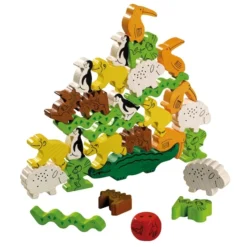 Haba Dier Op Dier Stapelspel Kinderspel -Peuter Plezier Verkoopwinkel haba spel dier op dier 1 1