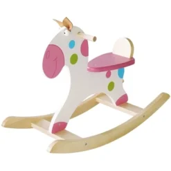 Hobbelpaard Scratch – Dots -Peuter Plezier Verkoopwinkel hobbelpaard scratch dots 1 1