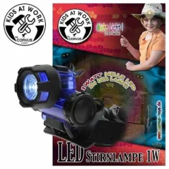 Kids At Work Hoofdlamp LED Lamp Scouting Outdoor 6 Kids At Work Hoofdlamp LED Lamp Scouting Outdoor -Peuter Plezier Verkoopwinkel hoofdlamp kids at work corvus a120007 1