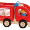 Houten Brandweerauto 2 Houten Brandweerauto -Peuter Plezier Verkoopwinkel houten brandweerwagen goki 55927
