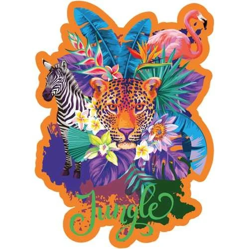 Wooden City Houten Puzzel Jungle L300 4 Wooden City Houten Puzzel Jungle L300 - Afbeelding 2