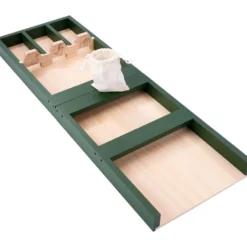 Houten Sjoelbak Junior Mini Sjoelbak 2dlg Groen Dino -Peuter Plezier Verkoopwinkel houten sjoelbak mini thema dino 2 delige sjoelbak groen 5