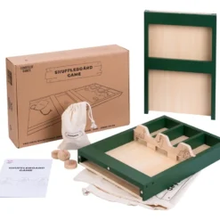 Houten Sjoelbak Junior Mini Sjoelbak 2dlg Groen Dino -Peuter Plezier Verkoopwinkel houten sjoelbak mini thema dino 2 delige sjoelbak groen 8