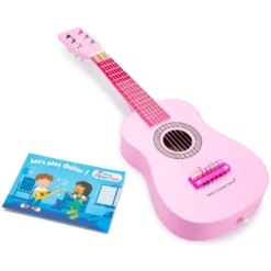 Houten Gitaar Rose Kindergitaar -Peuter Plezier Verkoopwinkel houten kindergitaar rose nctoys