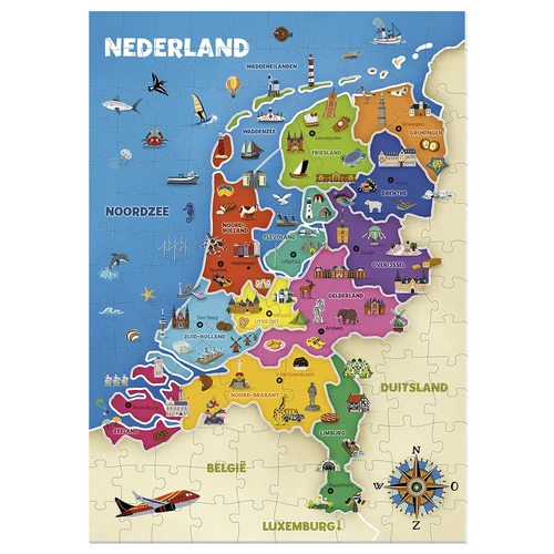 Jumbo 19926 Ik Leer Kaart Van Nederland 4 Jumbo 19926 Ik Leer Kaart Van Nederland - Afbeelding 2